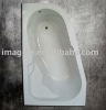 Wholesale simple white bathtub corner bathtub