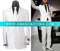 Fashional White Business Suit