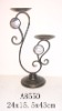 Double Metal Candle Holder
