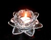 Wholesale Lotus Crytal candle holder