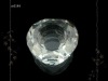 crystal candle holder in heart shape