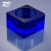 crystal square candle holder