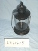 Wholesale Black & Clear Glass Candle Holder