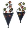Wholesale Decorative Cone Metal Candle Holder