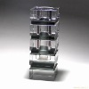 K 9 crystal candle holder