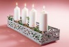 Metal candle holder plate, kerzenhalter, HWM-82117