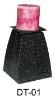Wholesale 2011 Best-selling leather&MDF Candle Holder
