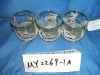 Wholesale Metal glass candle holder for Christmas