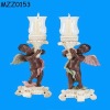 angel candle holders