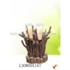 Wholesale Shabby chic wooden candle holder