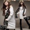 casual ladies fancy sweater X6820-2 white