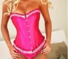 s2135 hot pink corset