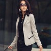 Wholesale FY4442 office lady wear lady professional suit light grey