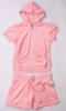 2011 new style wholesale fashion women tracksuit 2076-pink-S M L XL