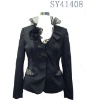 Wholesale 2011 fashion women satin suit jacket