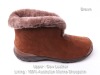 Sheepskin man boot