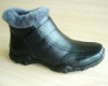 <New>Genuine Fur winter boots for men small MOQ