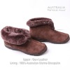 Genuine Leather Sheepskin Lined Boots