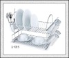 2011 new design stailess steel 2 tier dish rack