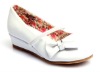 Environmental Outsole Children White Shoes Manufacture