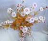 Artificial flower/artificial plant--Artificial wintersweet plant--white/pink