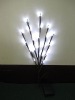christmas tree led branch solar energy lighting