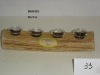 Wholesale Wooden Art Home Decorations candle stick