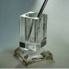 Wholesale crystal revolving Pen Holder