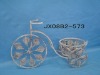 single frame tricycle flower trellis for garden ornaments