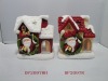 Wholesale ceramic christmas ornaments for candle holder