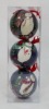 Wholesale polyfoam xmas ornaments ball in pvc box