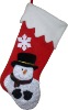embroidered Christmas stocking ST63