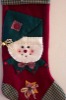 embroidered Christmas stocking ST07