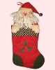 embroidered Christmas stocking 08STW001A