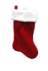 Wholesale 175 in red 1054 stocking Christmas plush stocking