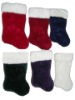 Wholesale 810573 19'' 2087 2087 Christmas plush stocking