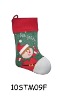 Wholesale embroidered christmas stocking 10STM09F