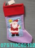 Wholesale embroidered christmas stocking 07STMC60102