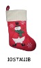 Wholesale embroidered christmas stocking 10STM11B