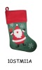 Wholesale embroidered christmas stocking 10STM11A