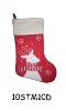 Wholesale embroidered Christmas stocking 10STM10D