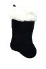 Wholesale 19in blue supersoft plush stocking w 19in 0987 blue supersoft plush stocking with cuff Chri cuff Christmas plush stocking