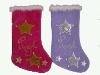 Wholesale 20inches velvet stoking with feather cuff