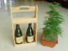nice wood wine holder