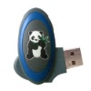 Wholesale swivel panda bear USB flash drive memory stick (GJ009)