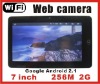 Wholesale netbook tablet PC 7" android 2.1 OS T002 white