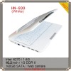 Wholesale Netbook HN-930 (White laptop/ IntelGMA950 notebook)