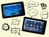Wholesale Capacitive Screen Android Netbook (DDR2 512MB with 3G)