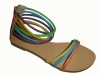 2011 colorful gladiator women sandals