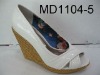 2011 fashion lady lastest wedge woven sandals